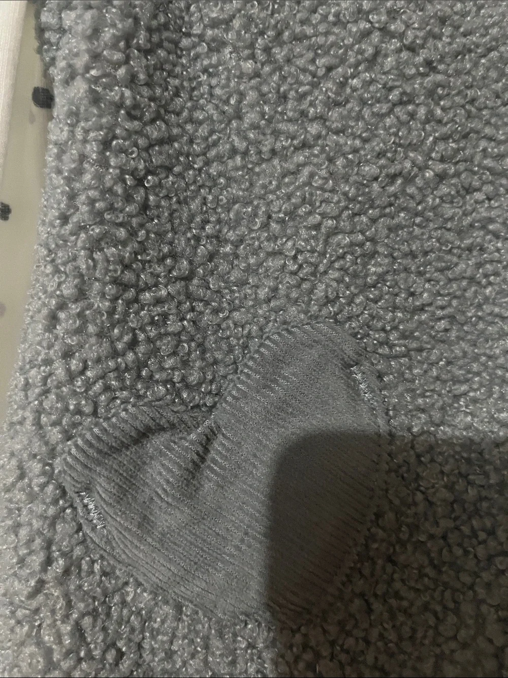 Carter's Gray Sherpa Vest & Printed Bodysuit Legging Set